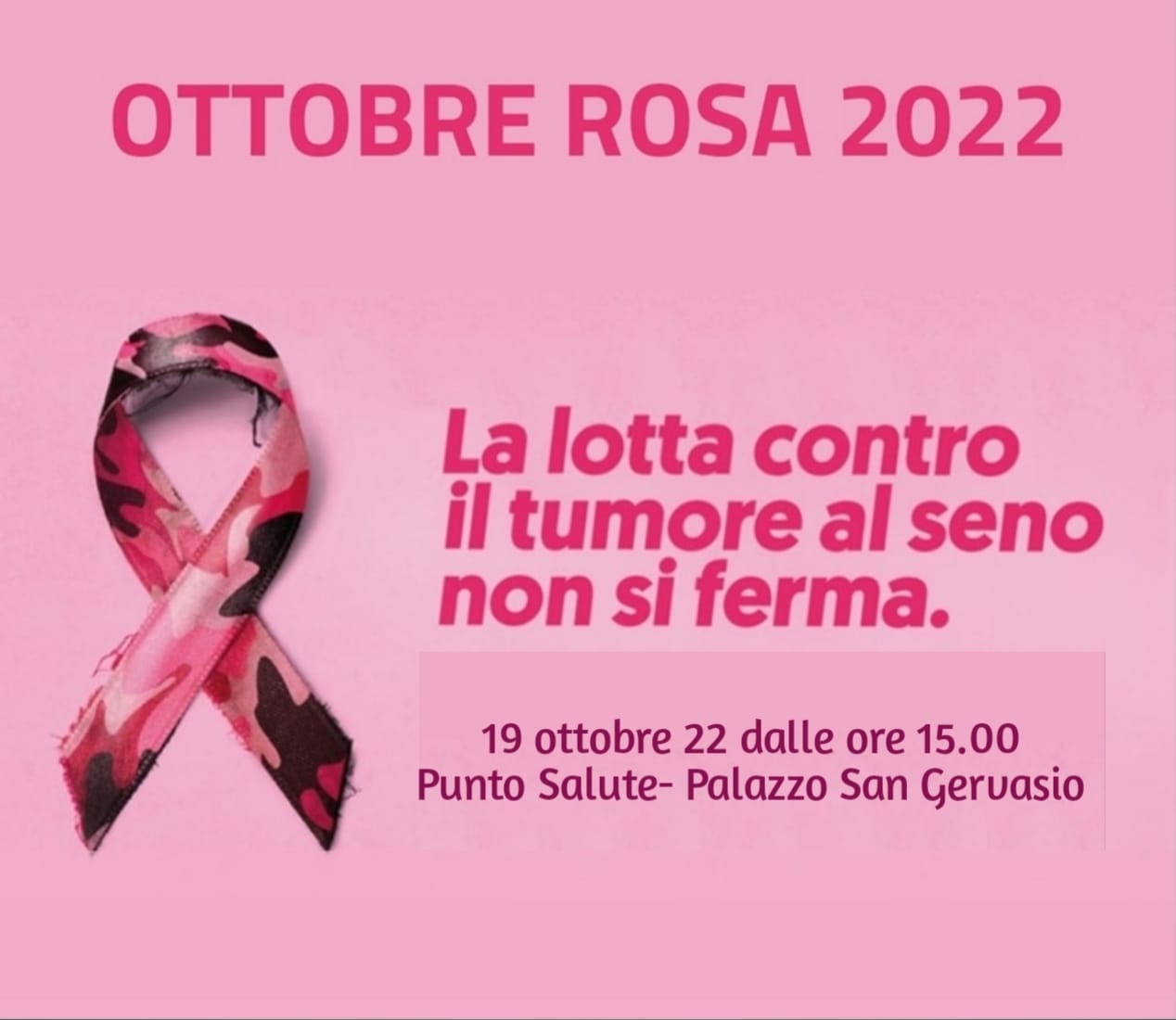 Ottobre Si Tinge Di Rosa Mese Della Prevenzione Del Tumore Al Seno La Gazzetta Della Val D Agri